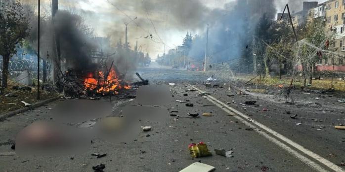 Россияне 8 октября ударили по автобусу в Краматорске, фото: Краматорский городской совет