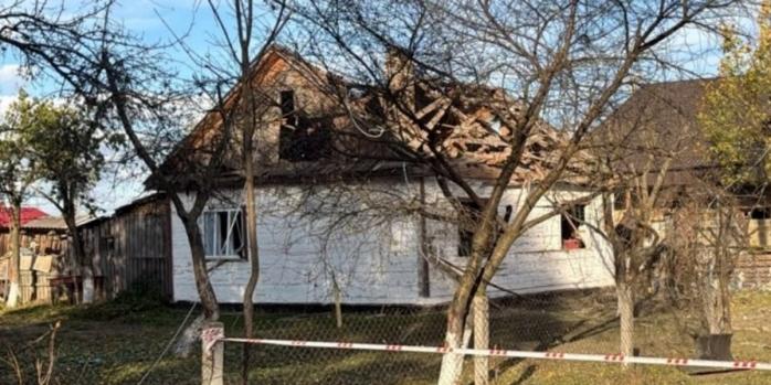 Последствия российской атаки в Ровенской области, фото: Ровенская ОВА