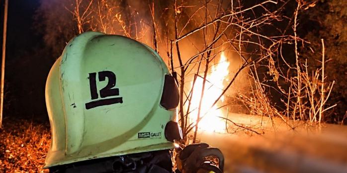 Наслідки російських атак на Житомирщині в ніч на 12 жовтня, фото: ДСНС