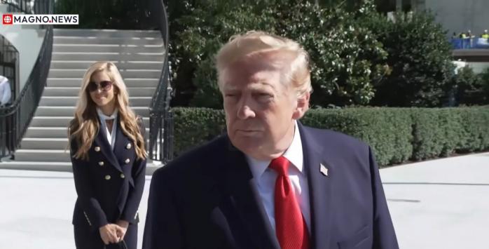 Дональд Трамп, скріншот відео 