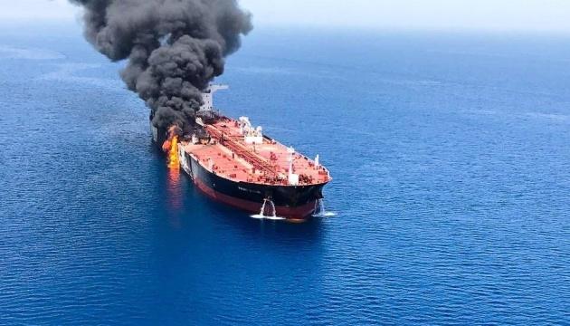 Дрон впервые атаковал нефтяной танкер в территориальных водах Румынии. Фото:
