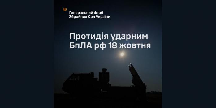 Силы обороны за сутки обезвредили более 400 ударных БПЛА врага, инфографика: Генштаб ВСУ