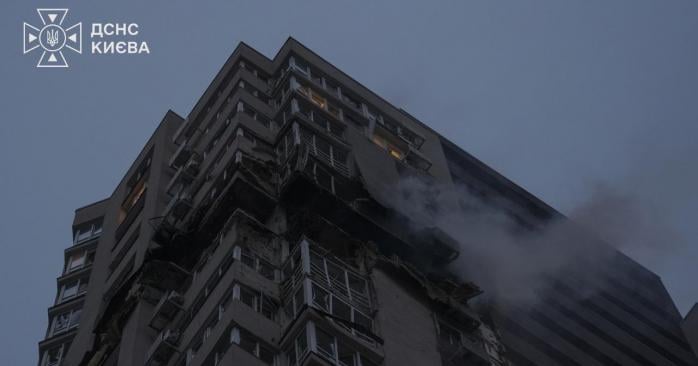 Россия ночью атаковала Украину «Искандерами» и 186 дронами. Фото: