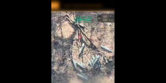 Знищення ворожого складу, скріншот відео