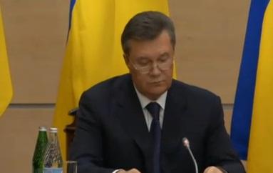 Янукович рассказал, как попал в Россию