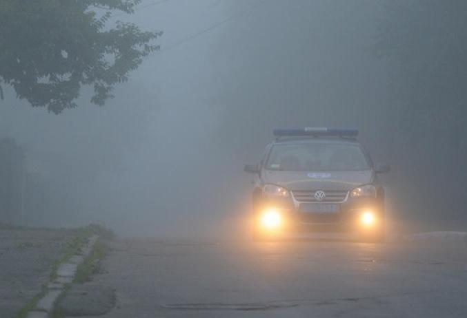 ГАИ предупреждает водителей о туманах и грозах