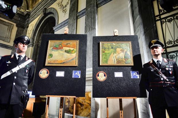 Вкрадена картина Гогена вартістю 10 млн євро провисіла на кухні італійського робітника 40 років (ФОТО)