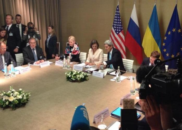 В Женеве начались четырехсторонние переговоры о ситуации в Украине