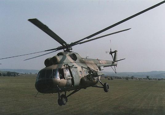В Краматорске неизвестные обстреляли милицейский вертолет