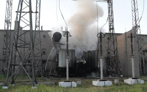 Террористы чуть не сожгли Стахановский ферросплавный завод (ВИДЕО)