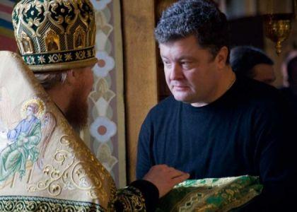 Порошенко поздравили с победой патриархи Филарет и Кирилл