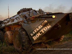 На Донбассе пограничники используют захваченную у террористов бронетехнику