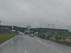 В Донецкой области взорвали железнодорожный мост