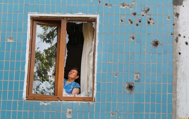 При обстреле центра Донецка пострадали семь жителей