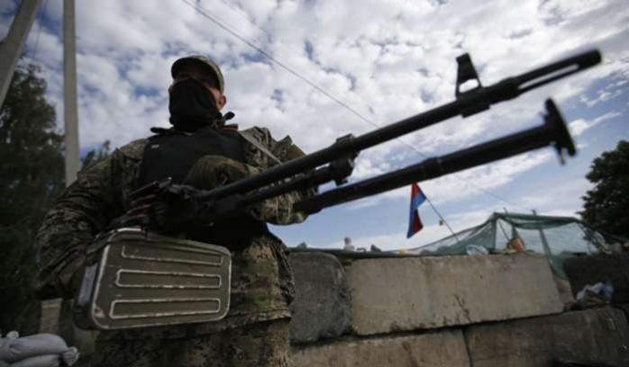 Ночью террористы пытались вернуть позиции под Луганском