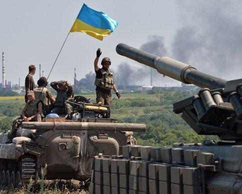 В Иловайске силы АТО отразили танковую атаку боевиков
