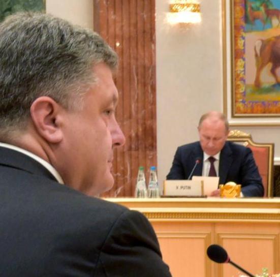 В Минске Порошенко все же встретился с Путиным