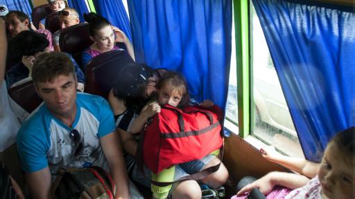 С 24 августа количество переселенцев из Донбасса выросло почти вдвое