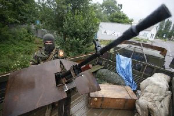 Террористы обстреляли из минометов и артиллерии бойцов АТО в Донецкой области. ВИДЕО