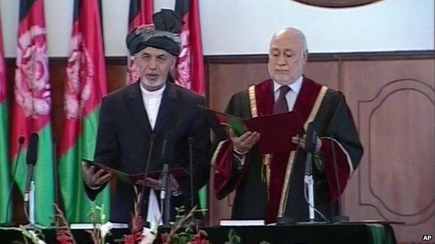 В Афганистане состоялась инаугурация нового президента