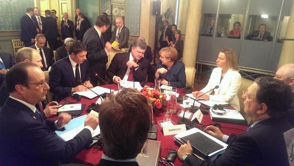 В Милане проходит встреча Порошенко, Путина и европейских лидеров (ФОТО)