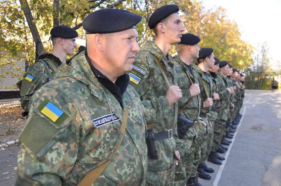 На Донбасс отправился милицейский батальон «Николаев» (ФОТО) 