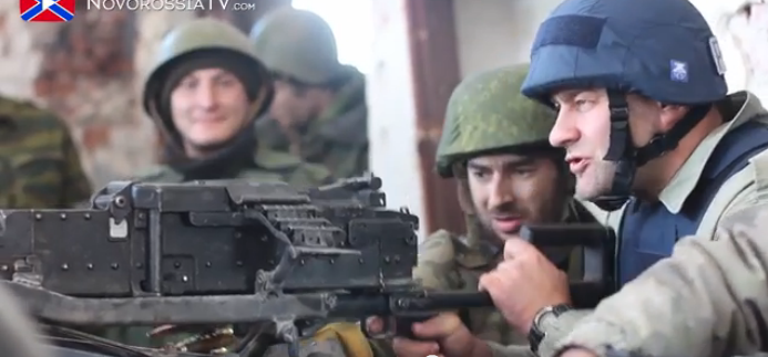 Російський актор Пореченков постріляв із бойовиками в українських солдатів (ВІДЕО)