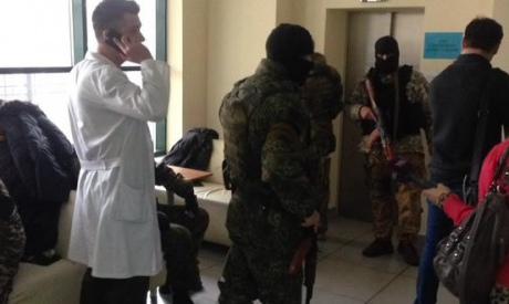 Из столичной больницы вооруженные люди похитили главу «Укрспирта» (ВИДЕО)