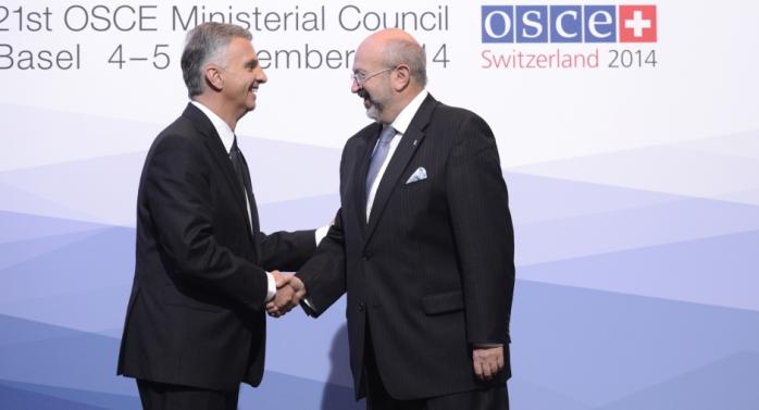 Головування в ОБСЄ переходить від Швейцарії до Сербії