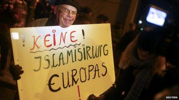 У Німеччині прокотилася хвиля контрдемонстрацій проти антиісламських протестів (ФОТО)