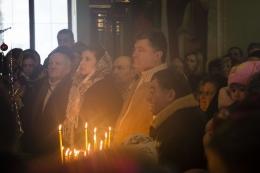 Порошенко взяв участь у святкуванні Різдва на Івано-Франківщині