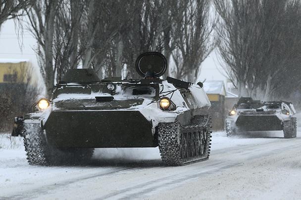 Миссия ОБСЕ фиксирует большое количество военной техники на подконтрольной ДНР территории