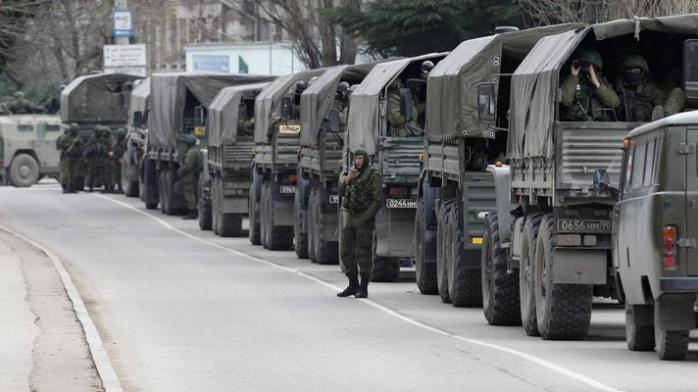 На Луганщину переброшены еще 12 российских БМП и 54 грузовика с оружием 