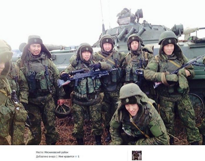 В Донецке опять замечены военные из Бурятии