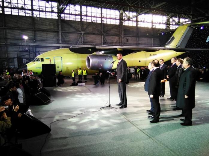 Сьогодні здійснить перший політ український літак Ан-178