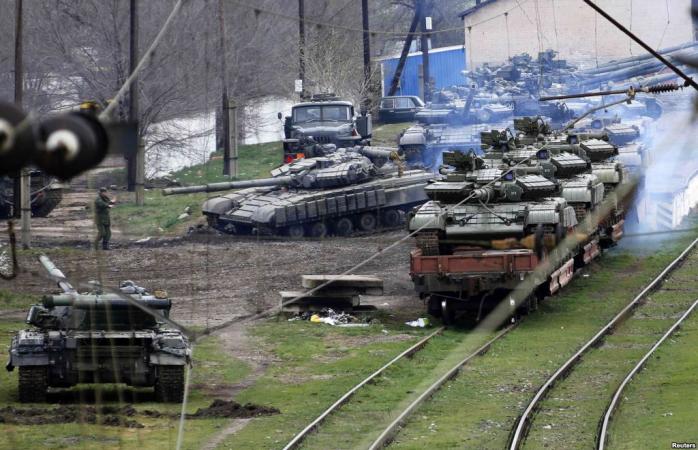 ОБСЕ зафиксировала в Донецке скопление танков боевиков