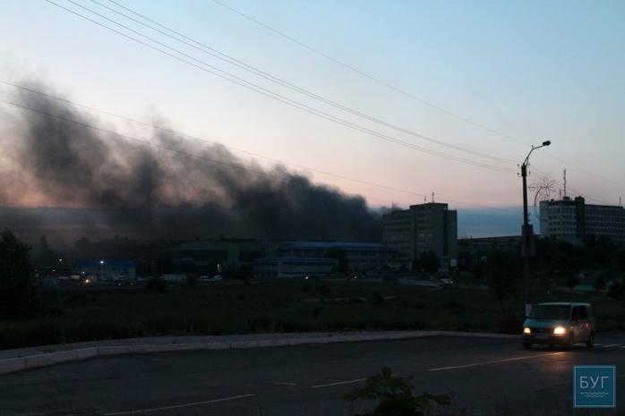 Ночью в Волынской области горел литейный завод (ФОТО)