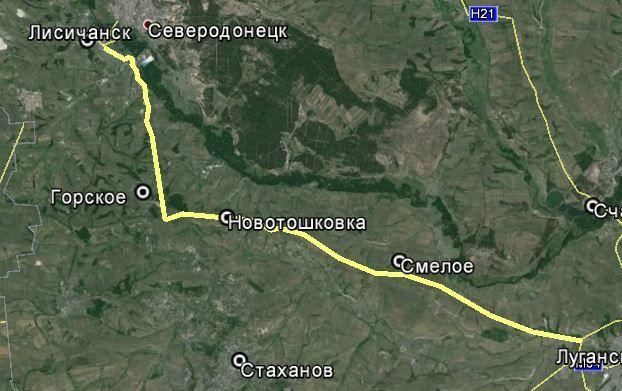 Бой возле Новотошковского: украинские бойцы обратили боевиков в бегство