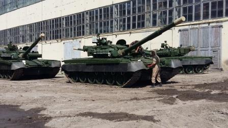 Украинская армия получила партию танков Т-80