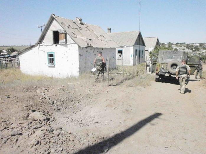Сепаратисты накрыли Гранитное артиллерийским огнем (ФОТО)