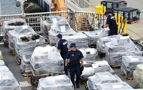 У берегов США пограничники перехватили рекордную партию кокаина