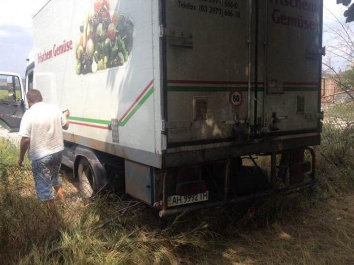СБУ задержала в Донецкой области грузовик с 7 т продуктов для боевиков