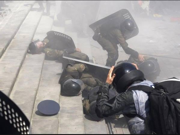 Беспорядки возле Рады: прокуратура подозревает 18 человек