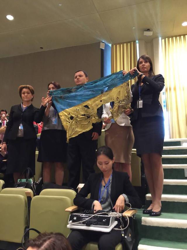 Во время речи Путина в ООН украинские дипломаты ушли из зала