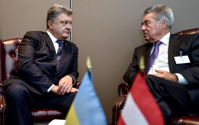 Австрия направит в Украину бизнес-миссию и гумпомощь пострадавшим в АТО