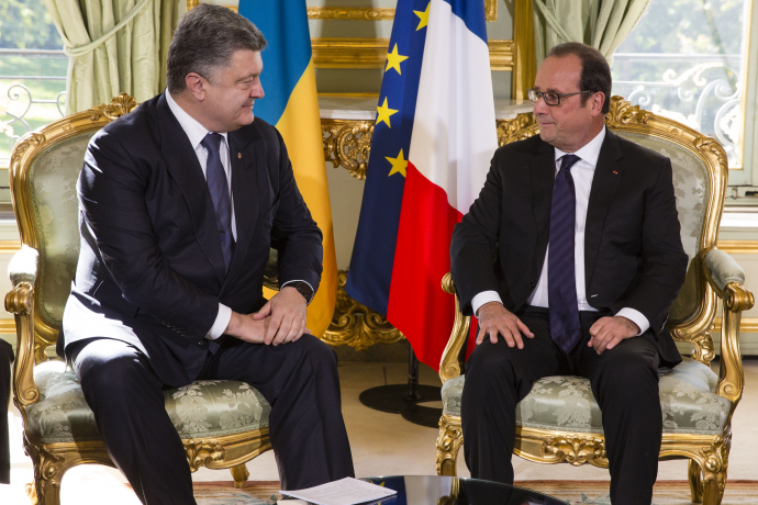 Президент Франции согласился посетить Украину