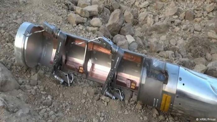 Правозахисники виявили сліди застосування російських касетних бомб у Сирії