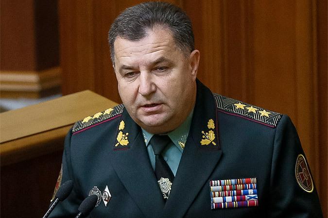 Полторак назвал количество поступивших в военные вузы участников АТО