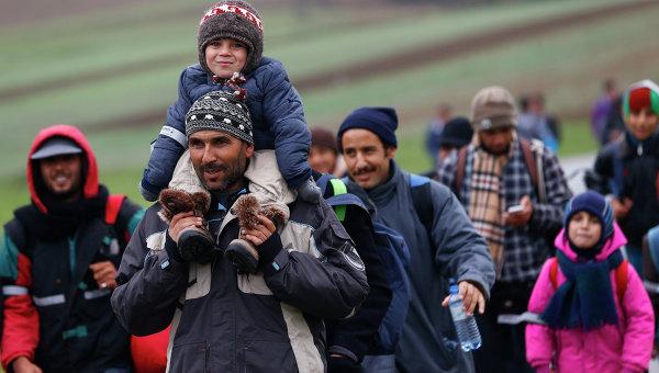 Словения заблокировала на границе 1,3 тыс. мигрантов