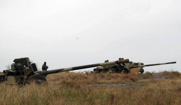 Украинские военные отвели артиллерию калибром менее 100 мм на одном из направлений